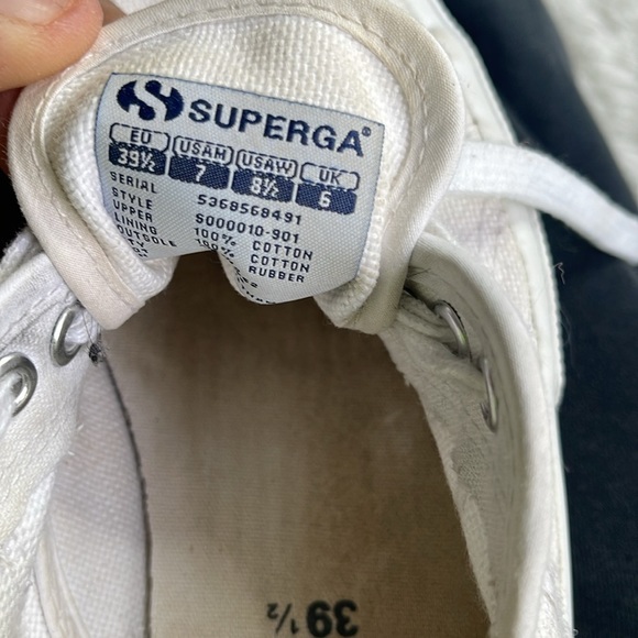 Superga white canvas sneaker - Picture 5 of 5